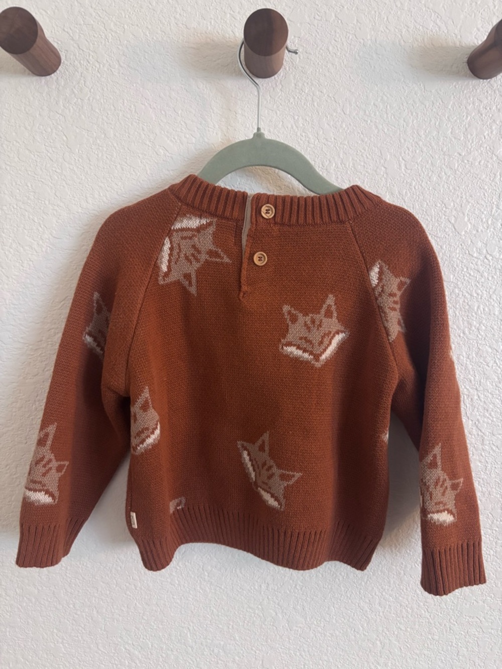 Dear Hayden Infant Fox Sweater - Picture 5 of 7